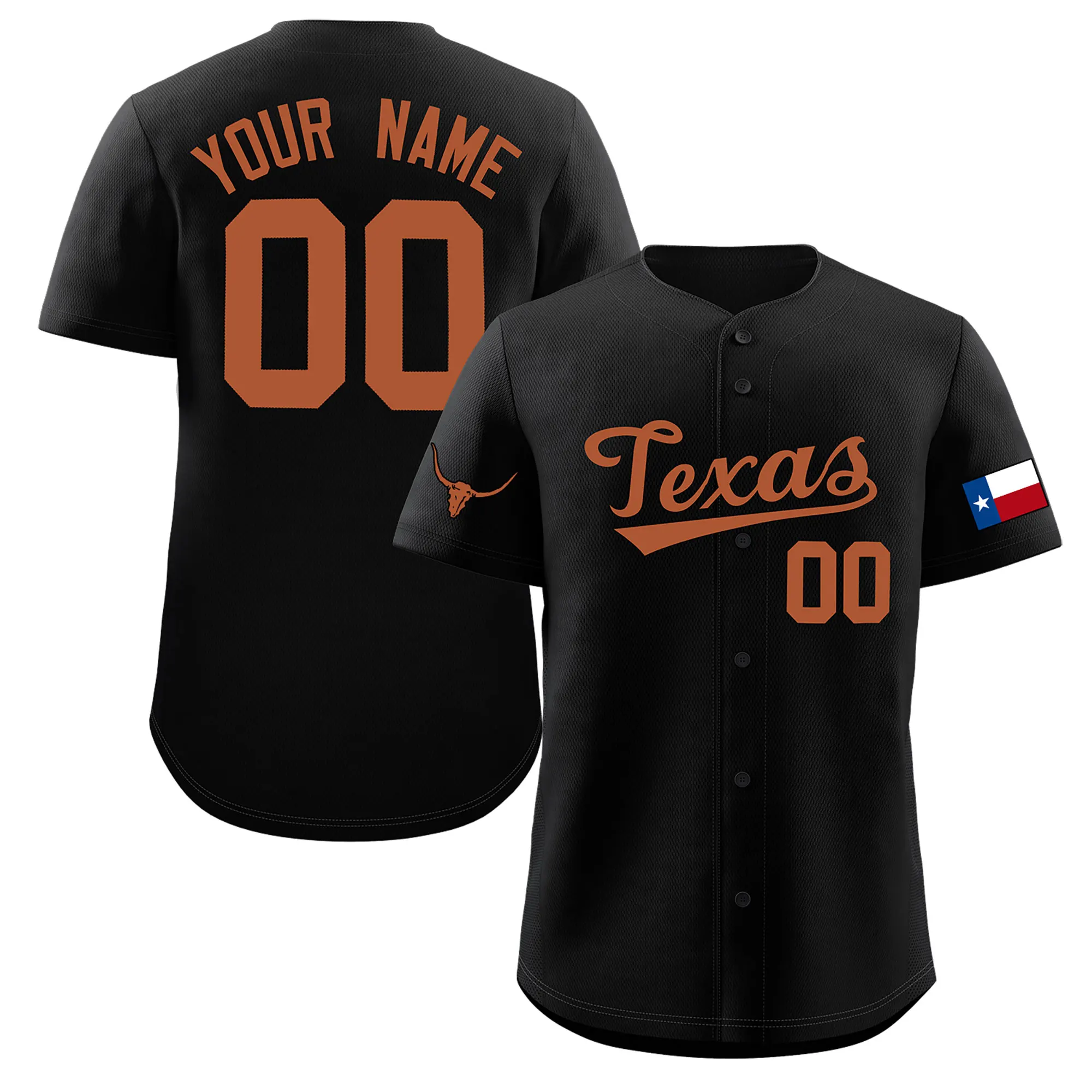 

Custom Baseball Button Down Jersey Plain Short Sleeve Hipster Hip Hop T Shirts Jersey add your name number logo and everything