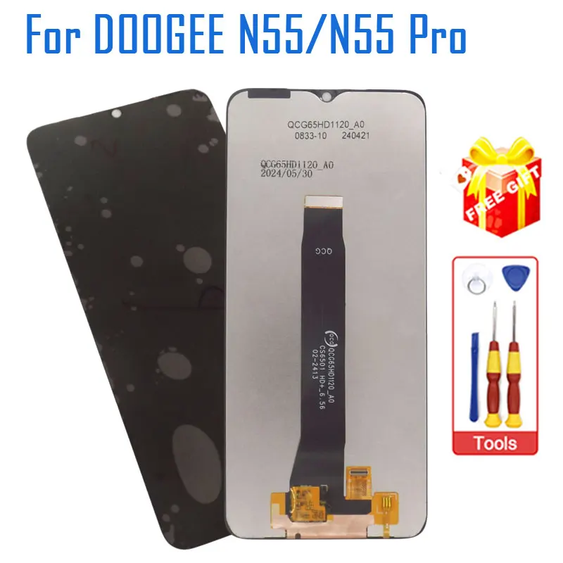 New Original DOOGEE N55 N55 Pro LCD Display Touch Screen Digitizer Accessories For DOOGEE N55 Pro Smart Phone