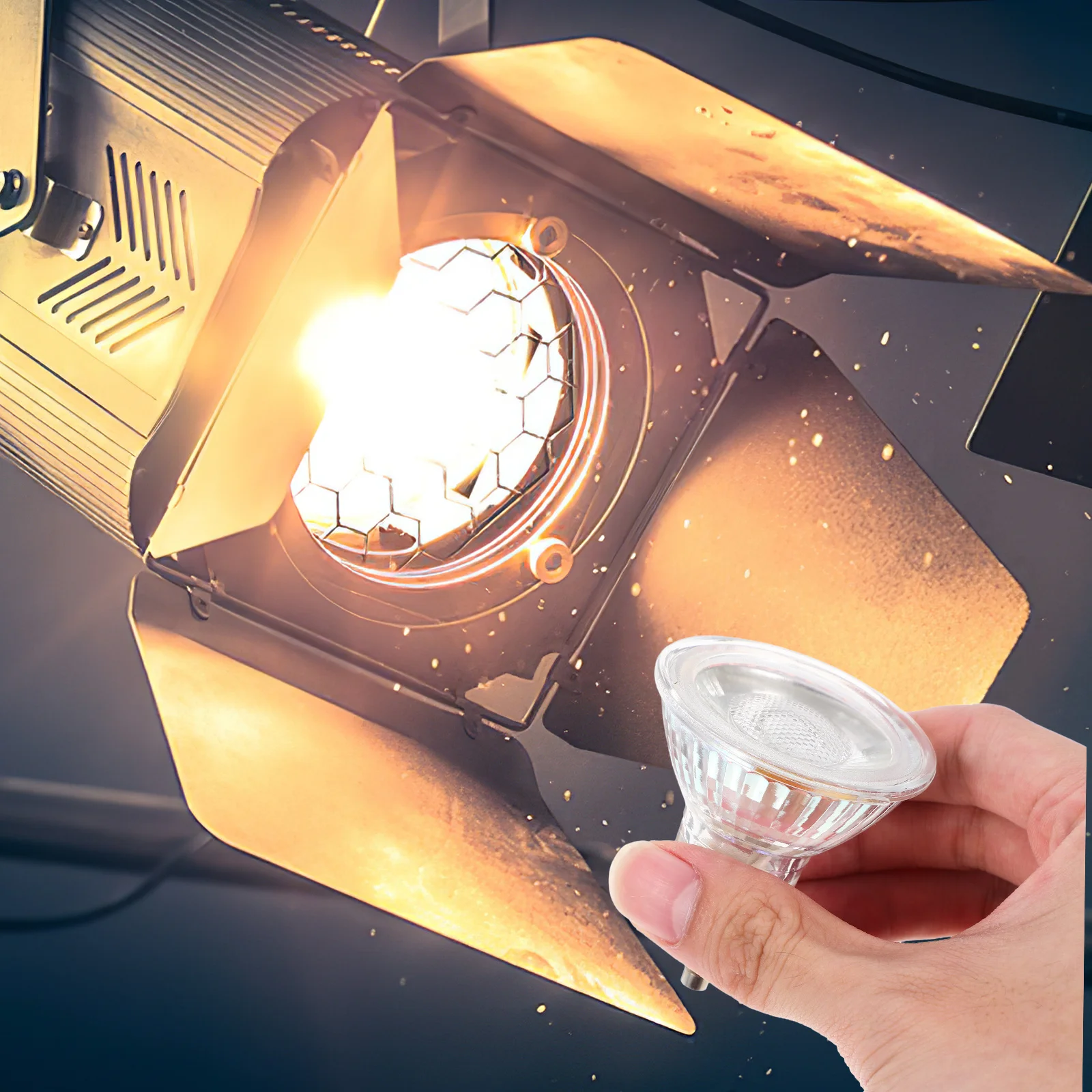 10 قطعة 5 واط Gu10 Smd2835 مصباح ليد كوب 500Lm 6000-6500 كيلو ضوء النهار الأبيض وميض خالية مصباح للمنزل مول متجر مصابيح إضاءة أنبوب #3