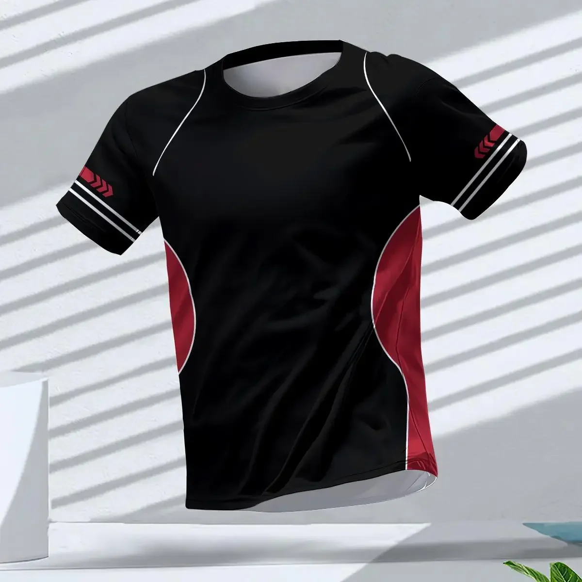 Herren Y2K Sport-T-Shirt Atmungsaktiv Schnelltrocknend Hochwertig Outdoor Lauf- und Trainingsaktivbekleidung – Detail 22