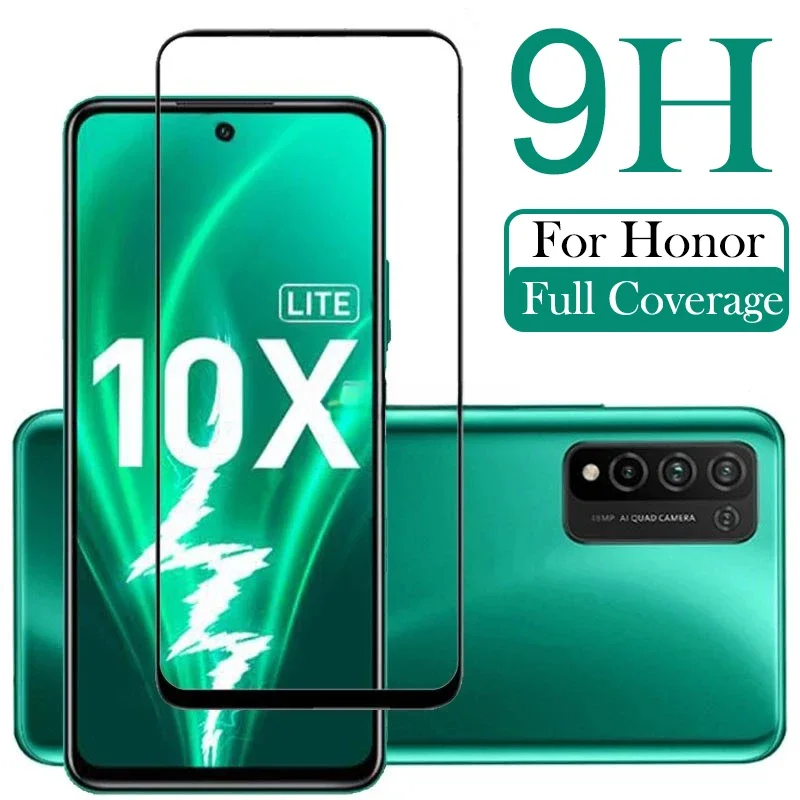 

9H X10 Honor 10X искусственное закаленное защитное стекло для Honor X 10 20 Pro Чехол 20i Защитная пленка для экрана