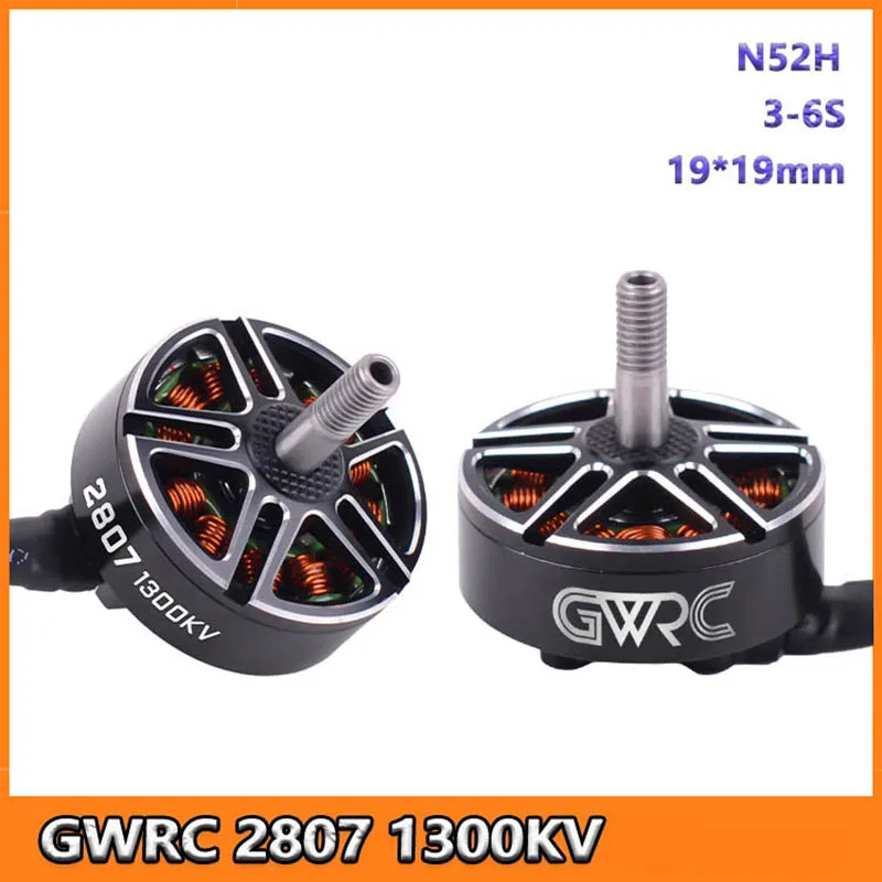 4pcs Drone Motor 2807 6S 1300KV Brushless Motor For 7'' FPV Racing RC Drone DIY Parts