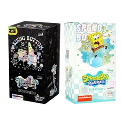 50Pcs/Set 2Style New In Original Box Genuine Classic Anime Character SpongeBob SquarePants Collect Hobby Cards Children's Gift