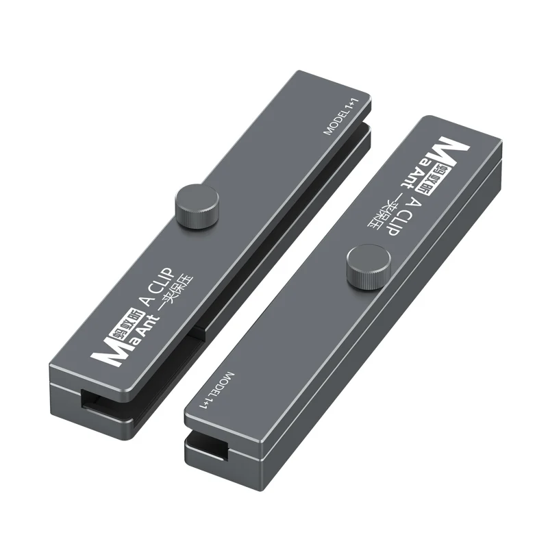 MaAnt Pressão Segurando Fixture Screen Press, Simples Conveniente e Rápido de Operar e Suporta Vários Modelos, 1 + 1