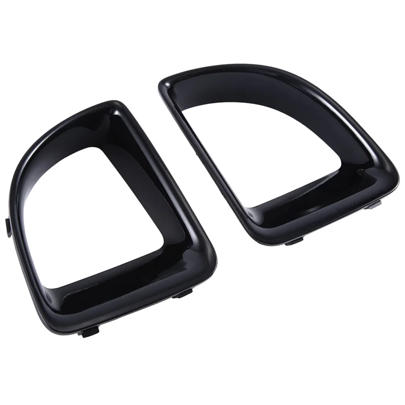 

A026-For BMW MINI R55 R56 R57 R58 R59 JCW S Car Front Air Duct Frame Black 1Pair Set 51117255117 51117255118 Accessories