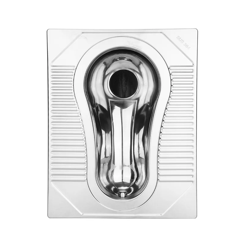 مرحاض القرفصاء من الفولاذ المقاوم للصدأ، حفرة القرفصاء، مرحاض القرفصاء، خزان المياه، مزيل العرق المتكامل، السجن KTV، المرحاض العام #3