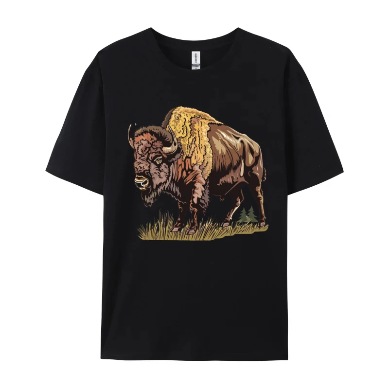 

Lonely Cow T-shirt 100% Cotton Animals Men's Tops T Shirt Customized Tee-Shirts Graphic Mens Clothing Plus Size Street T Shirt