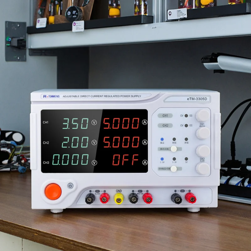 Desktop Linear Supply 4-Digit 30V Dual Triple Channel 50/60Hz DC Regulated LED 3A 5A 12V SMPS 24V Industry-Specific 500W 20A