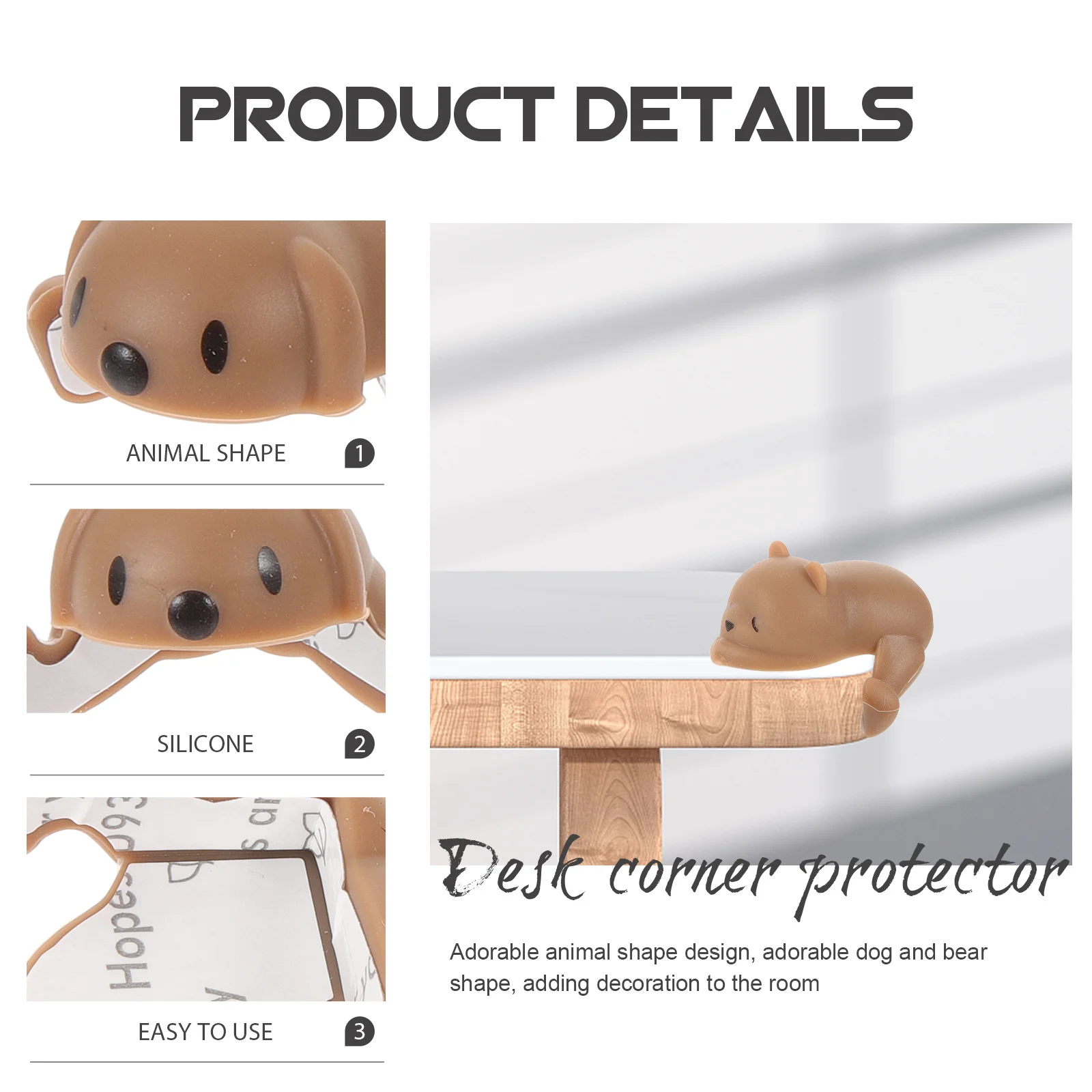 

4 шт., настенные угловые защитные приспособления, силиконовые защитные приспособления для декора мебели, угловая защита для стола, защита для стола для дома