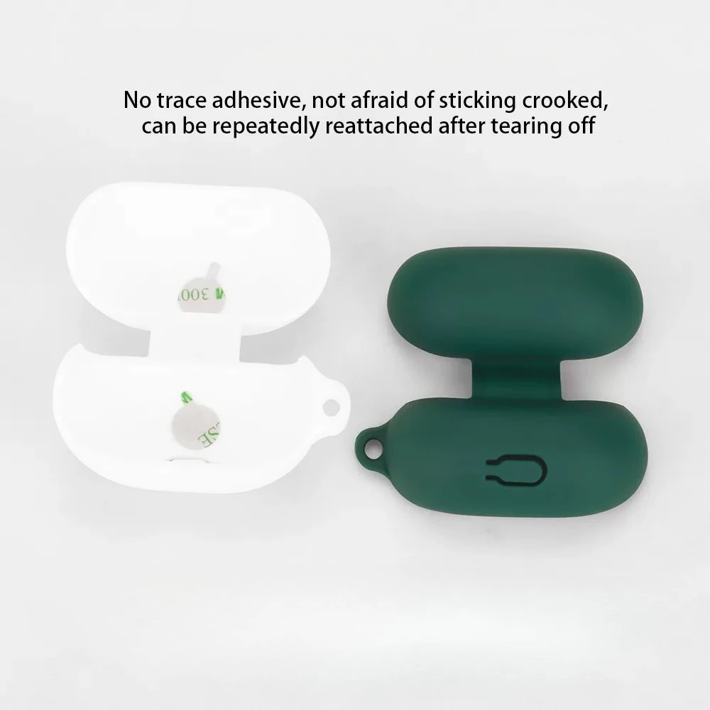 For SoundPEATS Air6 PRO /Air5 Pro/Air5 Pro Plus Case Solid Color Silicone Earphone Protective Cover For SoundPEATS Air5PRO