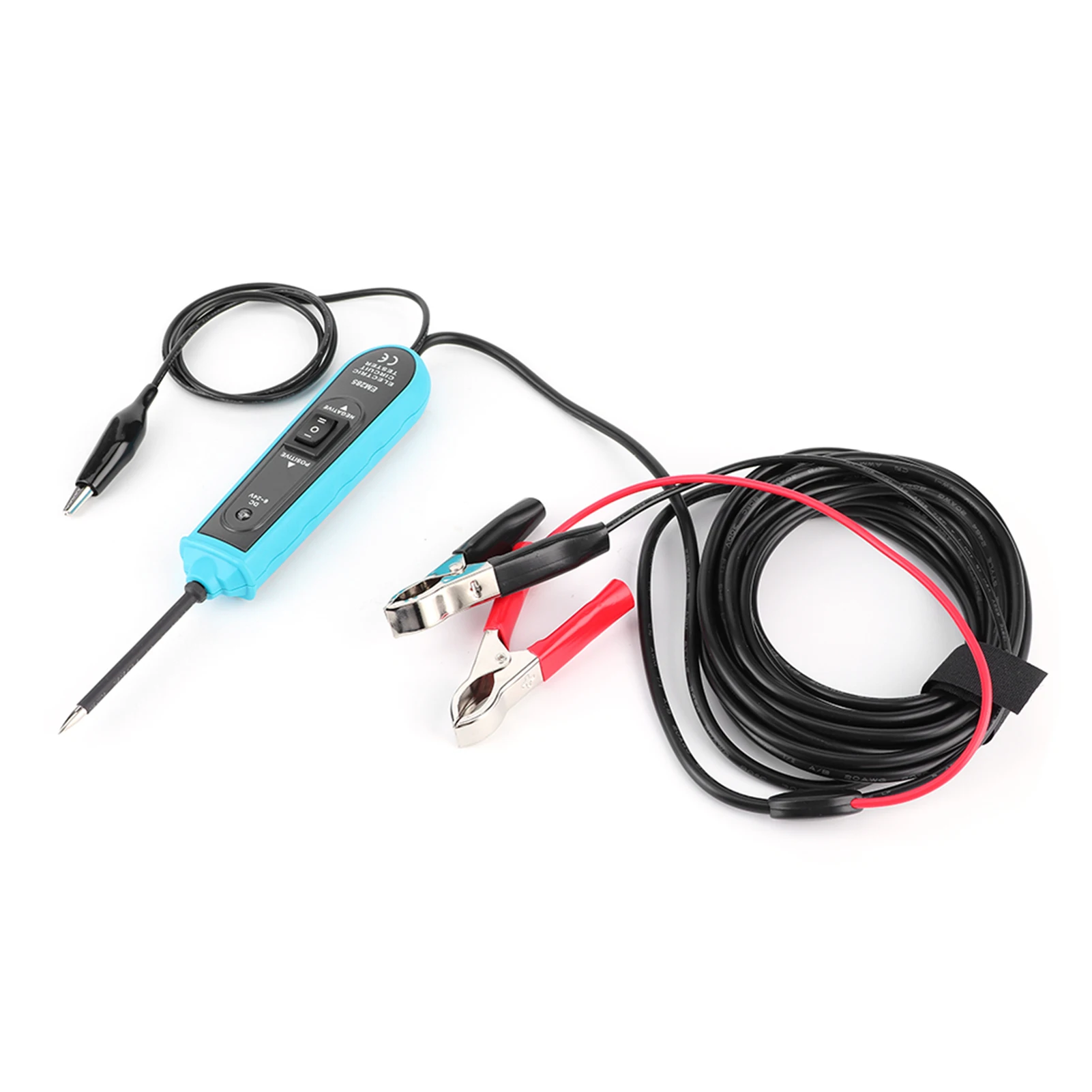 

6-24V Electric Circuit Tester Test Pen - LED Light Diagnostic Tool for Cars, RVs and Yachts