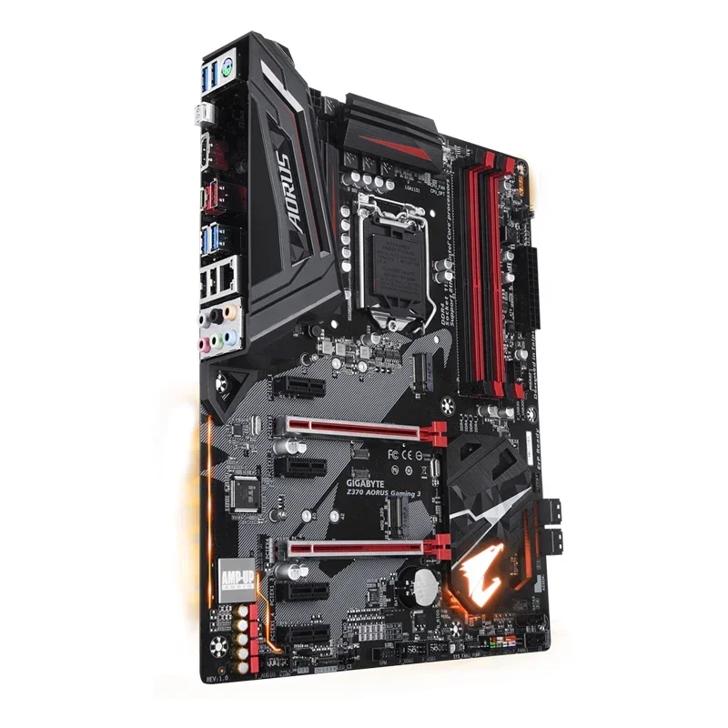 GIGABYTE Z370 AORUS Gaming 3 Moederbord Intel Z370 LGA 1151 DDR4 ATX 2×M.2 HDMI