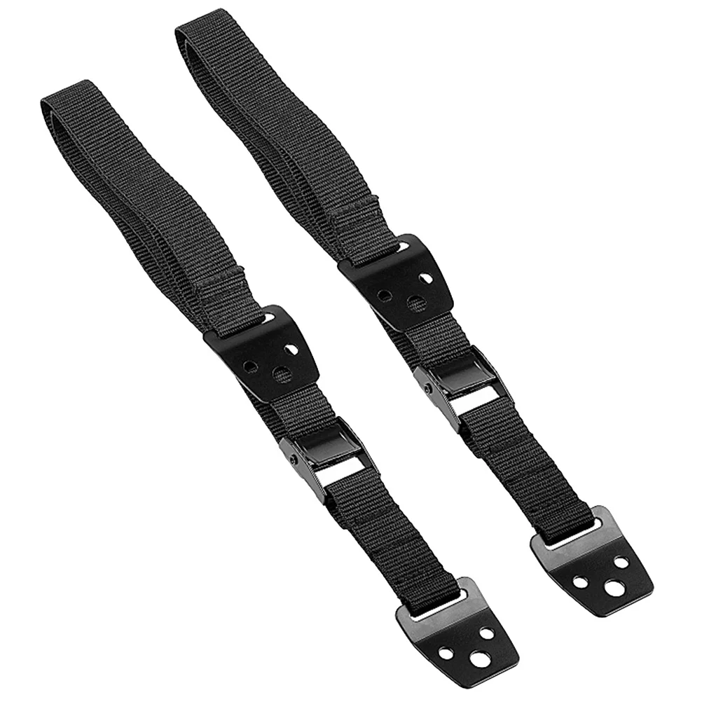 

Heavy Duty Safety Anti Tip Straps Wall Anchors for Furniture Child Proofing Black Adjustable Mounting Hardware Included
