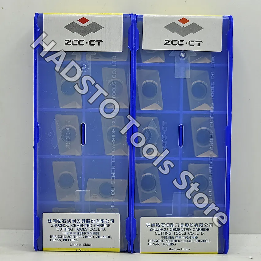 APKT160408-PM YBG202 APKT160408-PM APKT160408 CNC blade ZCC.CT CNC carbide inserts Milling inserts For Steel, Stainless steel