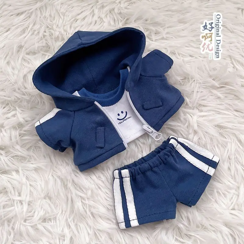 Cotton doll clothes are suitable for cotton dolls of 10/15/20 cm size. They are part of the sports series three-piece set. view 5