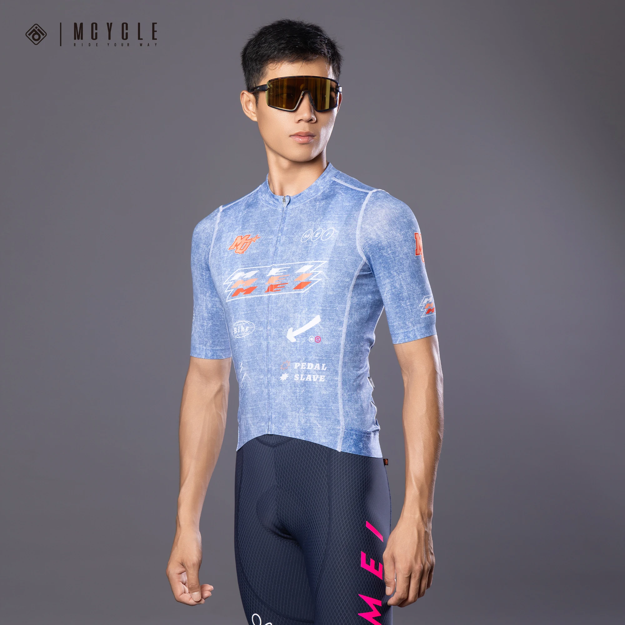 

Mcycle High Quality Cycling Jersey Short Sleeve Bicycle Clothes Wear Breathable Bike Jersey Shirt Quick Dry Cycling Clothing