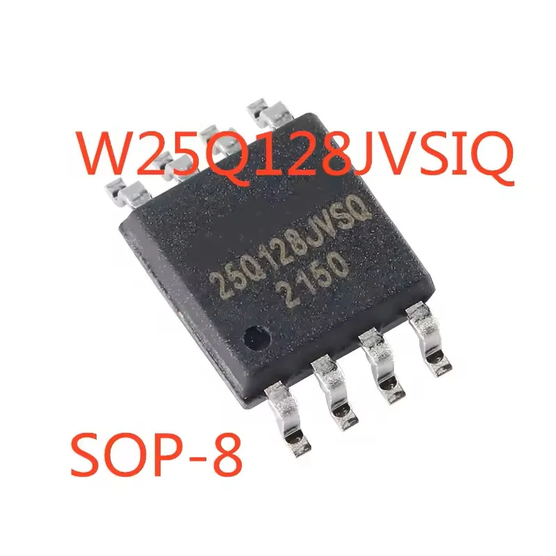 10PCS W25Q128JVSIQ W25Q128JVSQ 25Q128JVSQ 25Q128 SOP-8 SMD 128Mbit 16M Memory IC Chip 100% Quality New Original in Stock