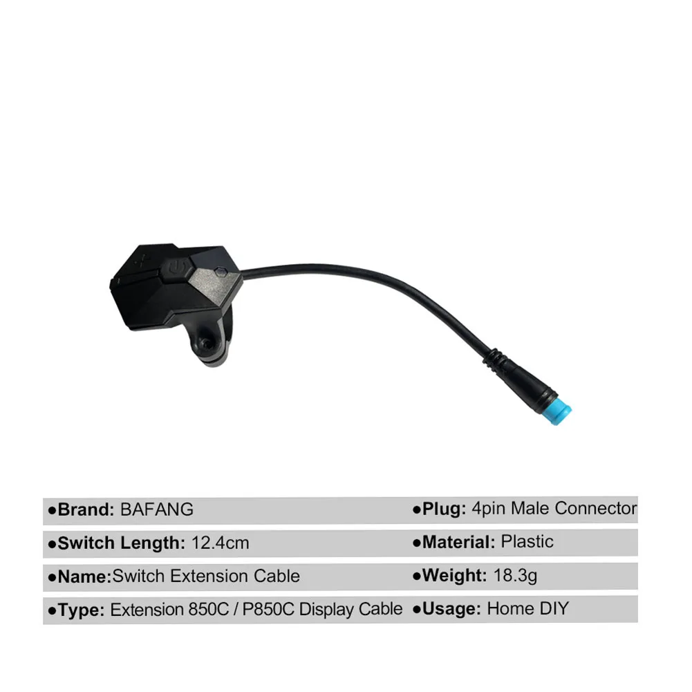 850C P850C pulsante Controller Display bicicletta elettrica interruttore a 4 Pin per kit motore centrale BAFANG accessori per ciclismo Scooter