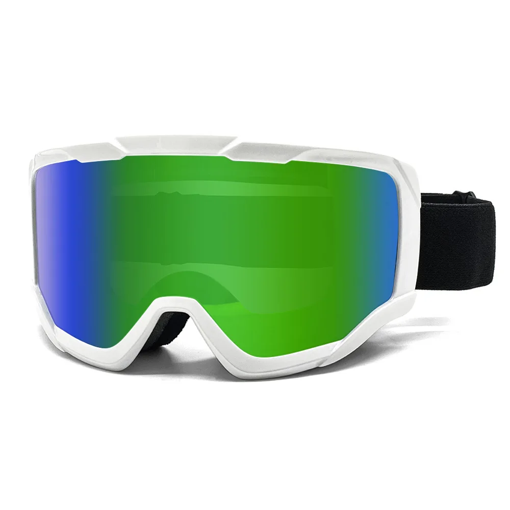 هيكل مخصص بسيط أسطواني مضاد للخدش ومضاد للضباب مستقطب العدسات قابل للتعديل مع نظارات التزلج السيليكون غير القابلة للانزلاق #2