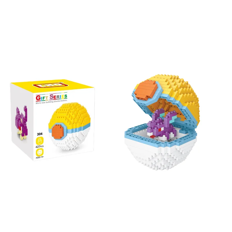 20 styles blocs de construction assemblage Anime Picachu Zecora Charizard poupée Blastoise Bulbasaur Gengar briques figurines jouet pour enfant cadeau