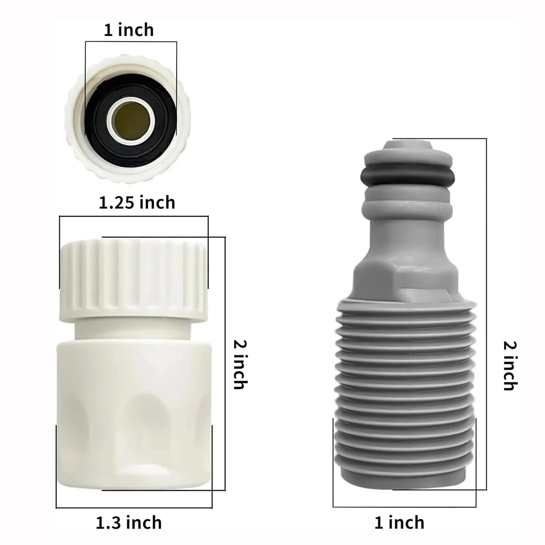 Salt‑Away Outboard Quick Connect Flush Kit, Fresh Water Flushing Adapter for Mercury Suzuki Yamaha Outboard Boat Motors