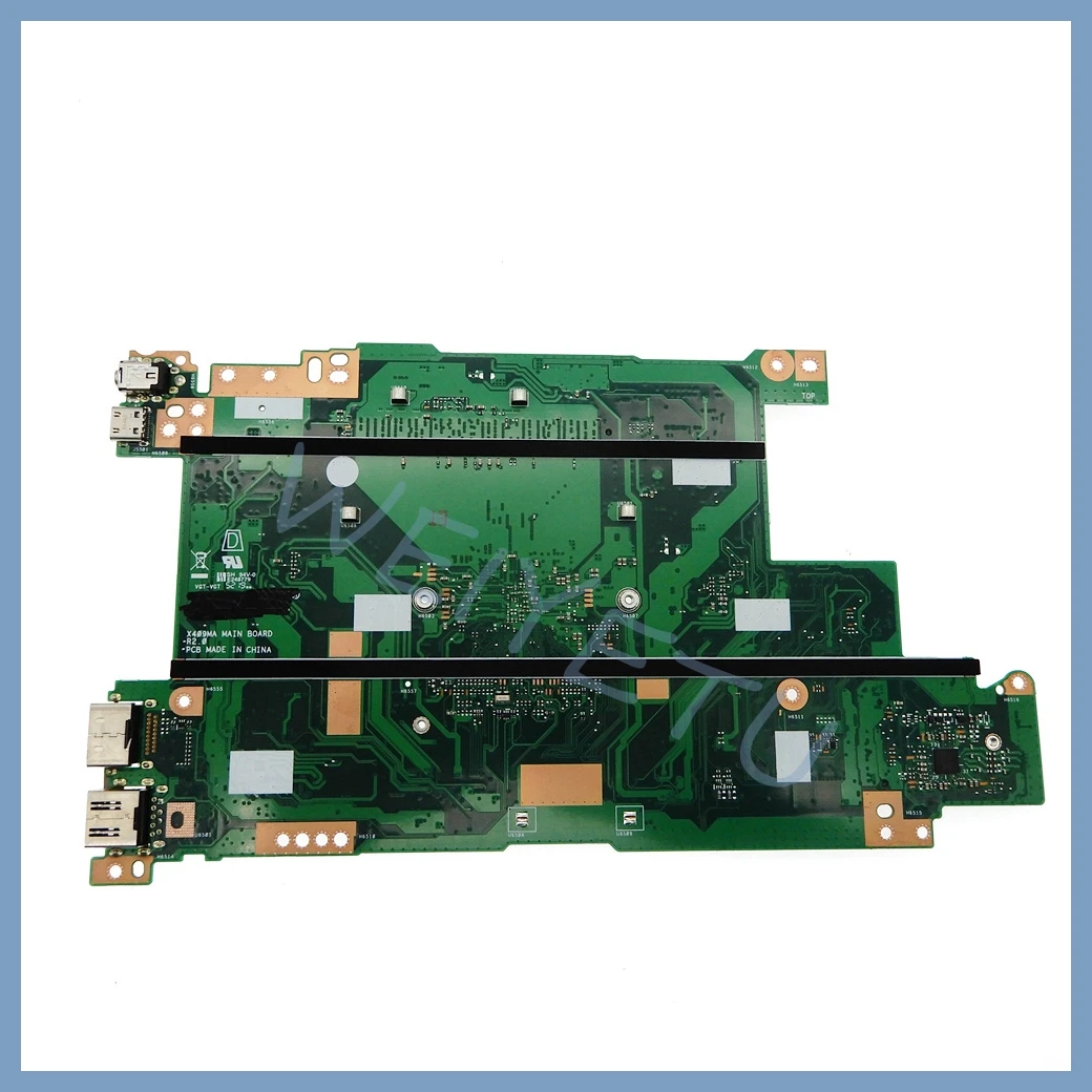 X409MA Mainboard For ASUS X409MA X409M M409D M409DA X509D X509MA M509D M509DA Laptop Motherboard with N4000 N4020 N5000  CPU