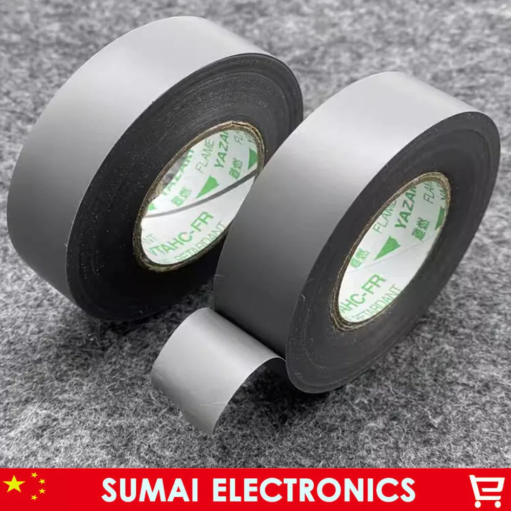 19mm x28 Meters Car insulation tape PVC flame retardant and high-temperature resistant ultra-thin for YAZAKI Toyota