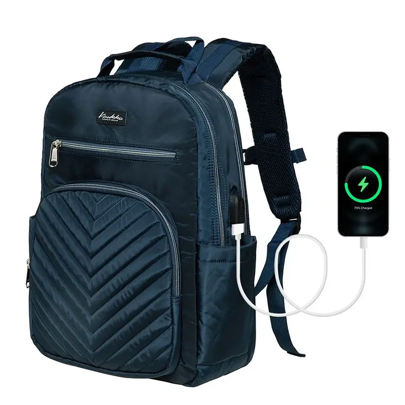 Usb Laptop Business Travel Backpack School Laptop Backpack for 14