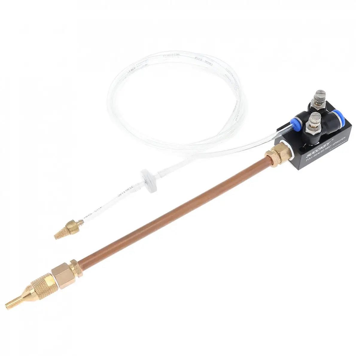 Precision Mist  Lubrication Spray System 20cm Copper Pipe Cooling Sprayer for Cutting Engraving Cooling Machine / CNC Lathe