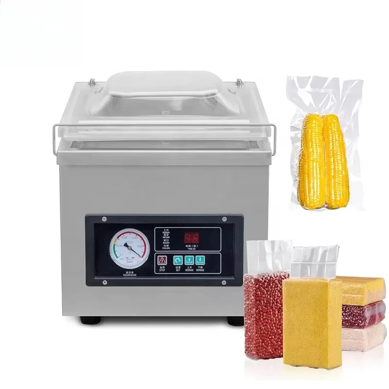 Dz-260a5 Easy Operate Desktop Portable Bean Sealer Pizza Multi-Function Electric Small Restaurant Shop Vacuum Packaging Machine