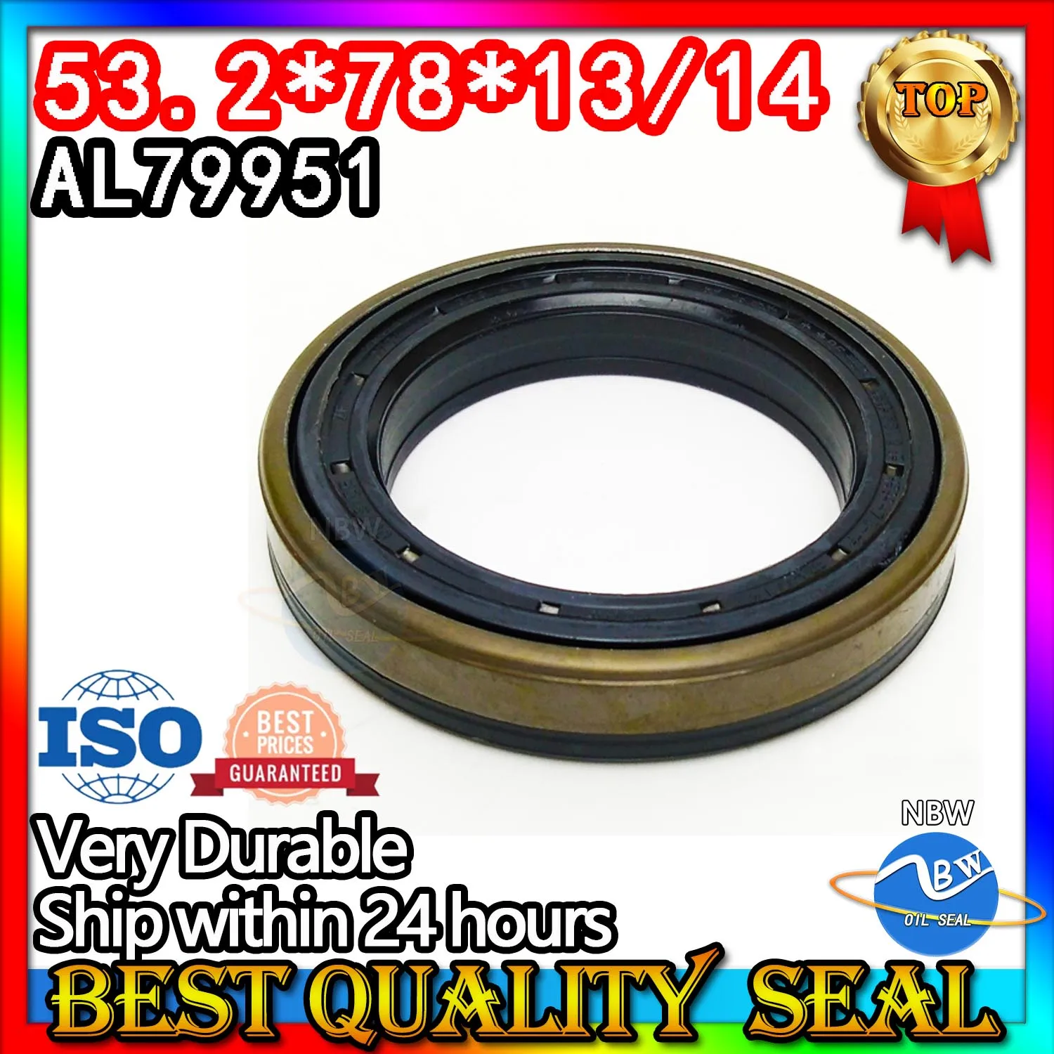 

For Hub Oil Seal 53.2*78*13/14 750110156 High Quality Shaft Seal Combi AL79951 Cassette Sealing Set 53.2X78X13/14 750110156