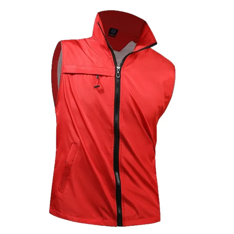 سترة تطوعية قابلة للتخصيص ملابس العمل للحفلات والنشاط الموحد وطباعة الشعار سترة إعلانية للجنسين سترة صيفية فضفاضة مناسبة #5