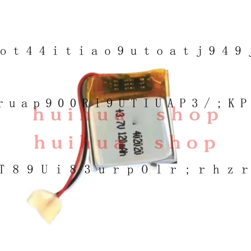 

For 50Pcs Rechargeable 3.7V 120Mah 402020 Li-Polymer Li Lipo Battery Jst-Ph 2Pin 2.0