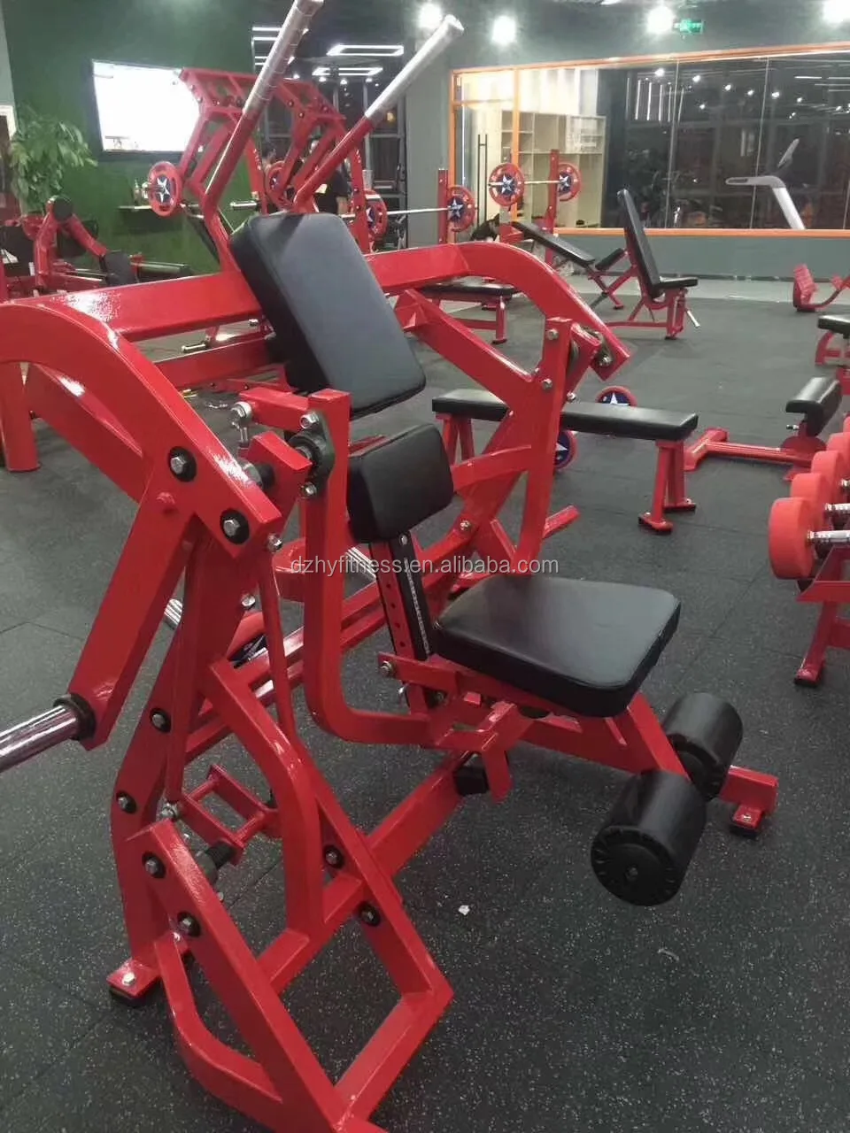 Professional Abdominal Crunch Machine / Gym Commercial Fitness Exercise Equipment for Sale