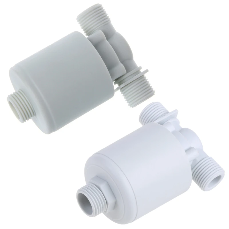 1/2''Side Water Inlet Float Valve Auto Control Water Level Valve for Aquaculture,Pools,Aquariums No Electricity is Needs