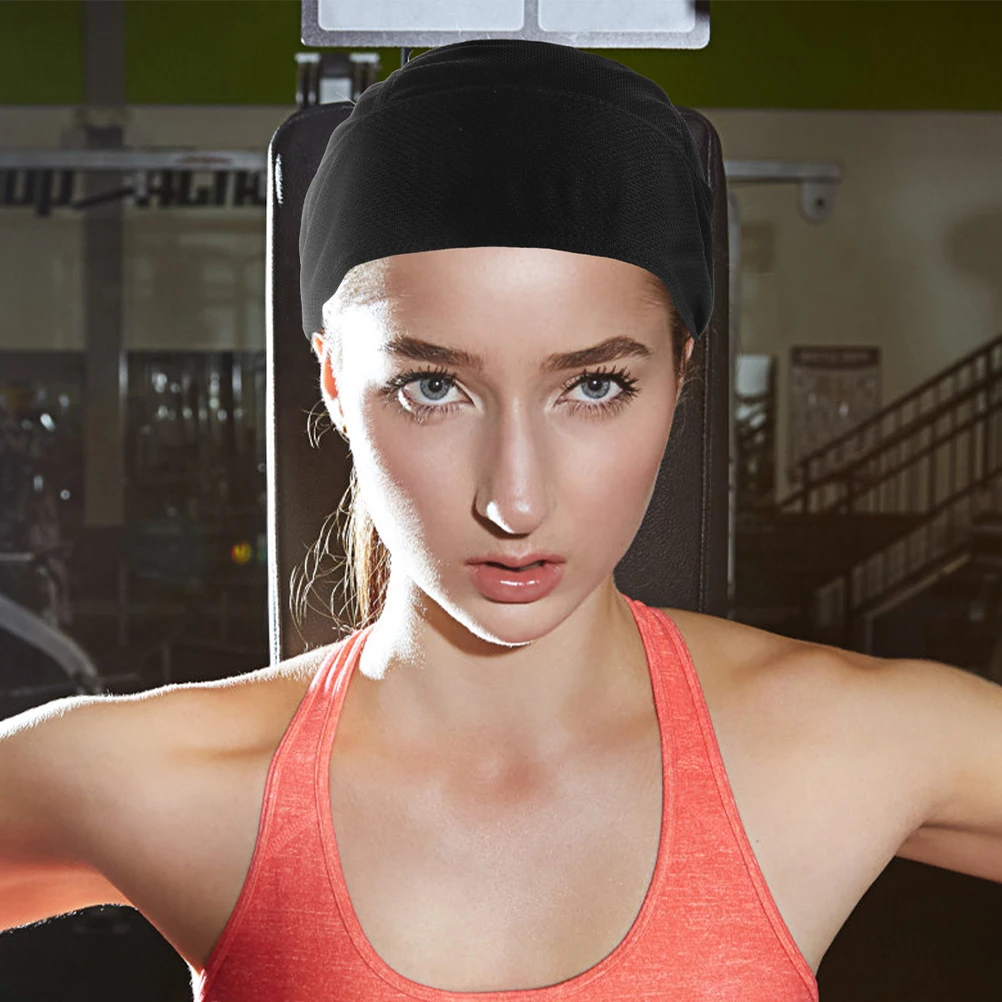 2Pcs Comfortable Long Tail Headwraps Pirate Bandana Breathable Cloth Inner Cap Unisex Cycling Liner