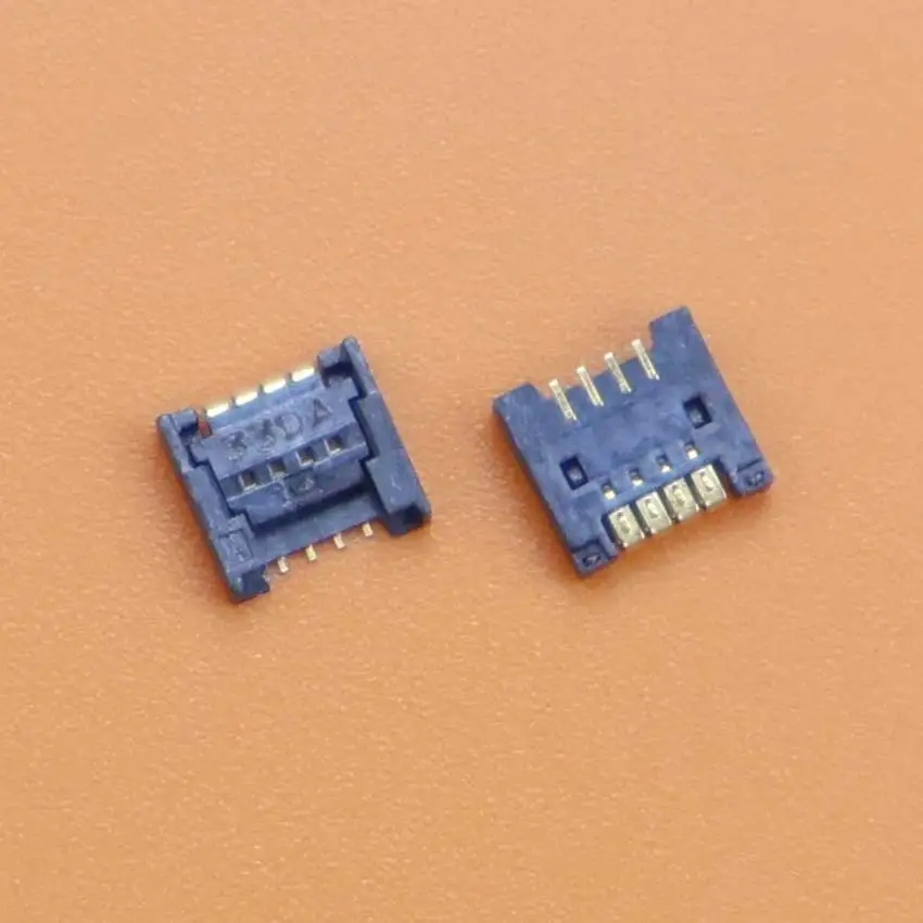 1/510pcs Menu Button Microphone Sensor Board Backlight Touch Screen Socket For New 2DS 3DS LL XL 4Pin Clip FPC Connector