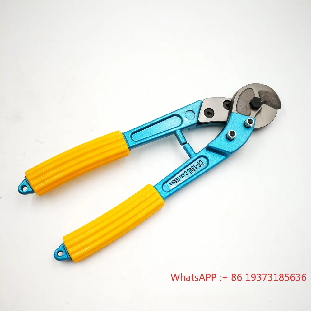 CC-100L Hand Cable Cutter Max 100mm2 for Copper and Aluminum Cable Cu/Al Cable Cutting Tool