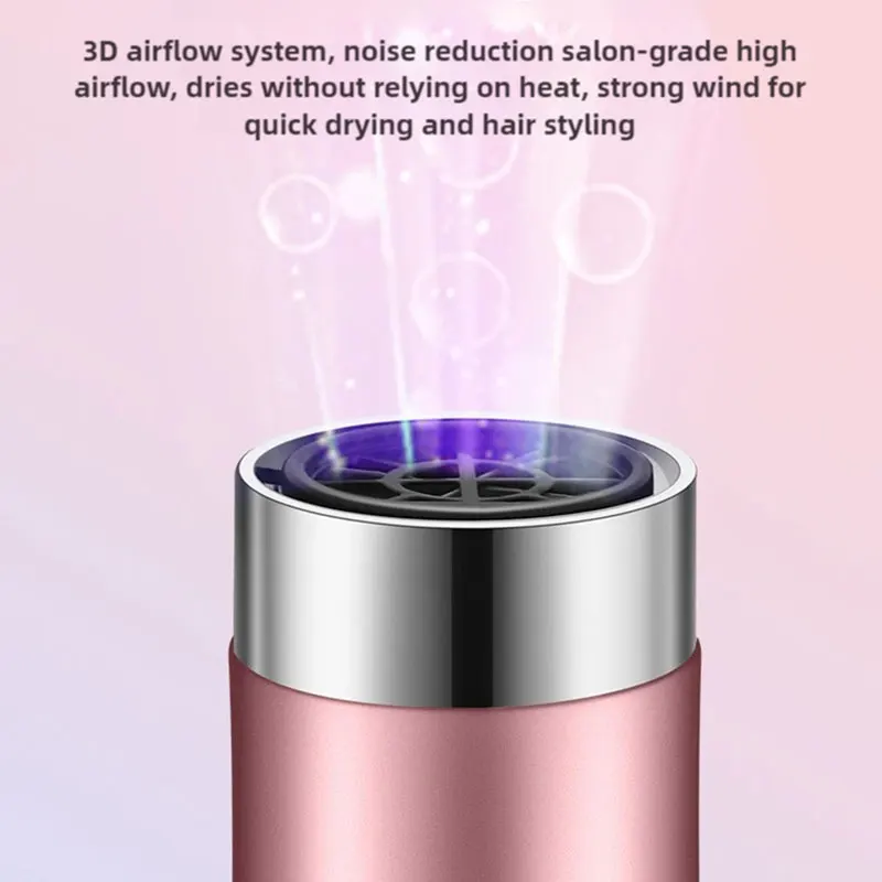 Tinsol hair dryer comb professional curling iron 3 in 1 hot air comb curling straightener roller hair dryer hair dryer brush