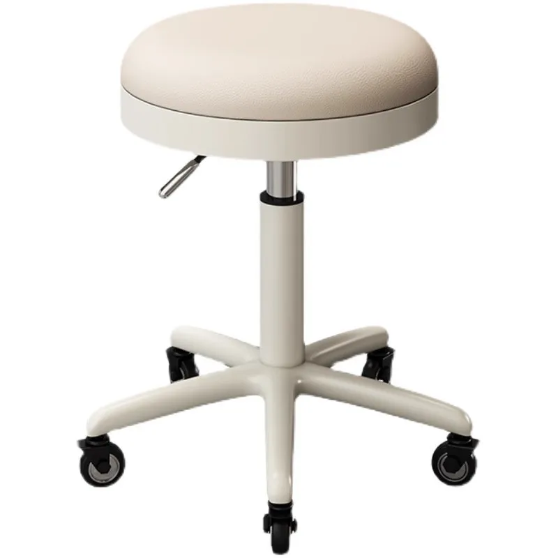 

Beauty chair, large work stool, pulley, manicure barber shop, household high-end rotating lifting round stool