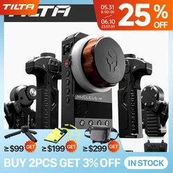 TILTA WLC-T03 Nucleus-M Wireless Follow Focus Lens Control System for DJI ROIN S Gimbal Arri RED ull Kit w/Hard Case