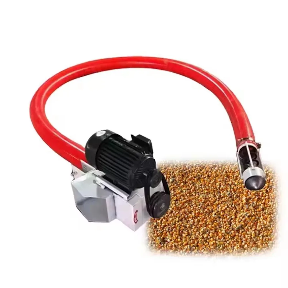 

Новая машина для перекачки цемента, песка и порошка с двигателем: гибкий шнековый конвейер для зерна