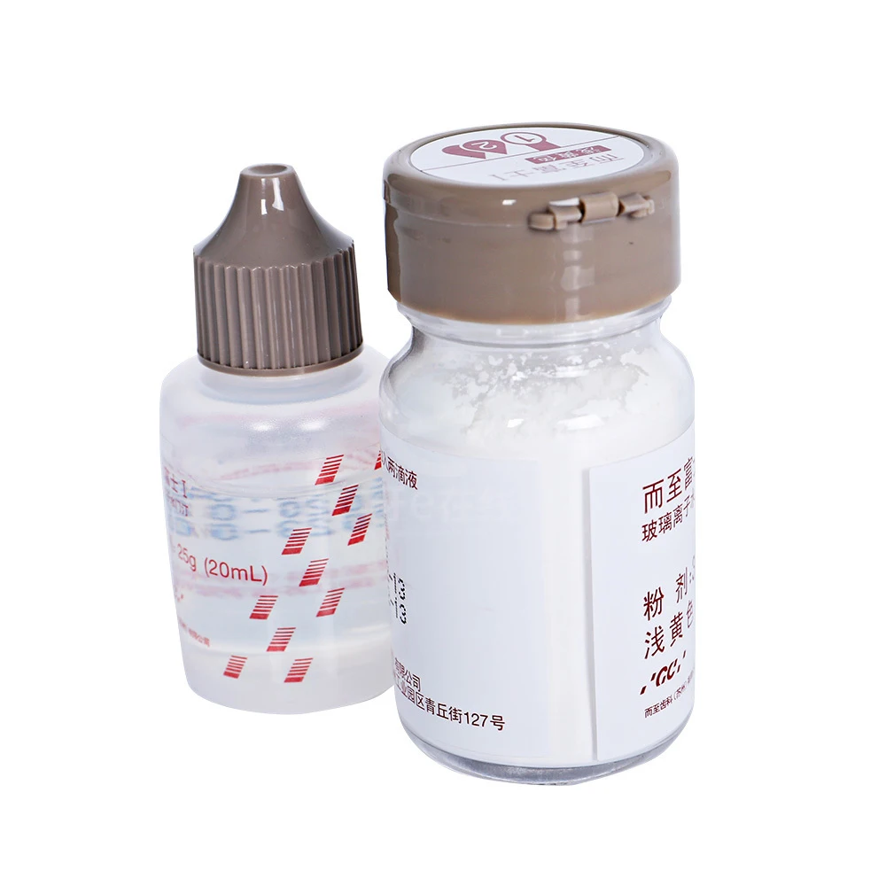 Gc Fuji 1 Dental Glass Ionomer Cement for Teeth Crowns and Bridges Permanent Adhesive Glue Japan Gc fuji One I Dentistry Product