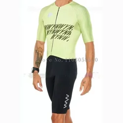 Wyn Men's Triathlon Suit Bike one Trisuit Macaquinho Ropa Cycling Masculino Skinsuit Jumpsuit Aero Clothes Ciclismo Hombre mtb