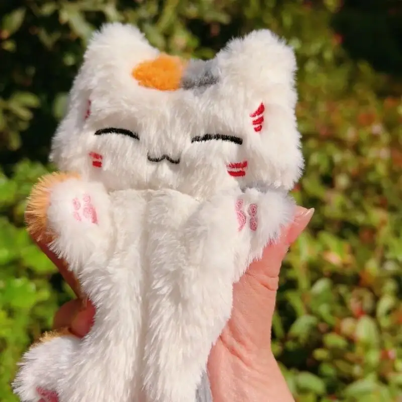 Natsume's Book of Friends Nyanko Sensei Pp Cotton Bean Bag Doll Decompress Palm Toy Desk Display Toy Collectible Ideal Gift