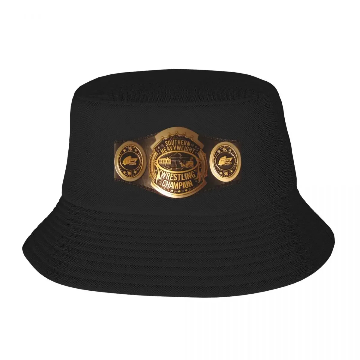 Title Belt Bucket Hat Gentleman  Cap Man Cosplay Women Caps Men's