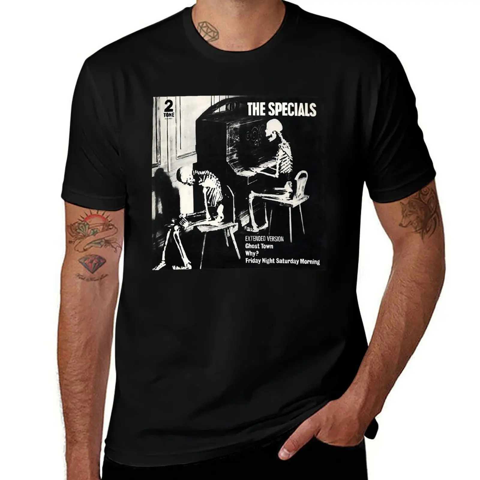 

The Specials (Ghost Town) T-Shirt Basic Tee Shirt for Everyday Outfit