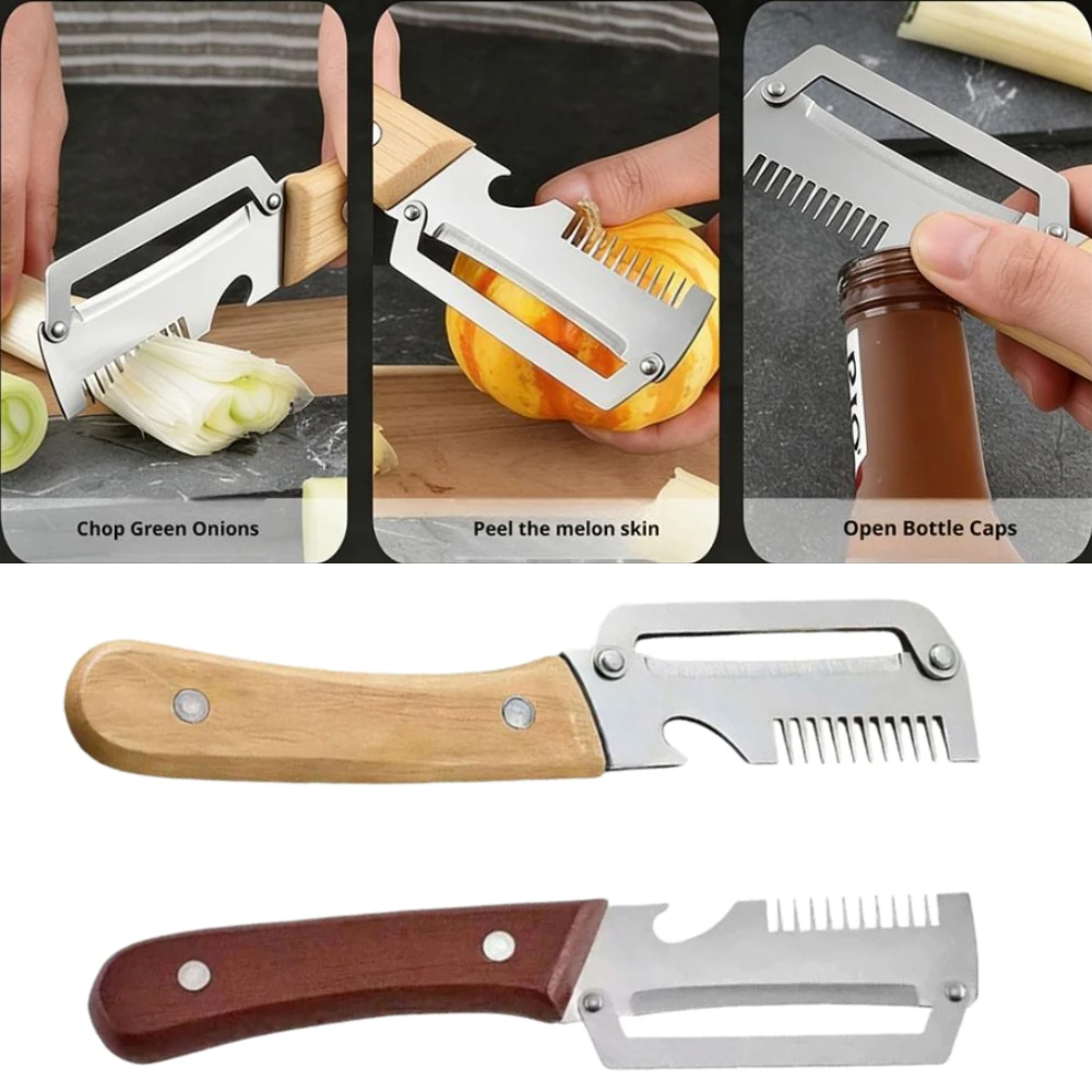 Pengupas Dapur Baja Tahan Kara - Kitchen Gadgets Peeler ulasan dan harga