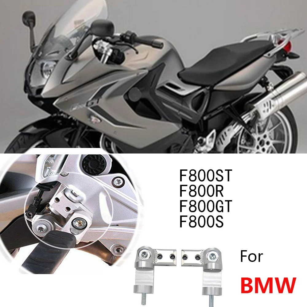 Motorcycle Rockster Rocker arm Adjustable Driver Footrest Passenger Lowering For BMW F800ST  F800GT  F800R  F800S