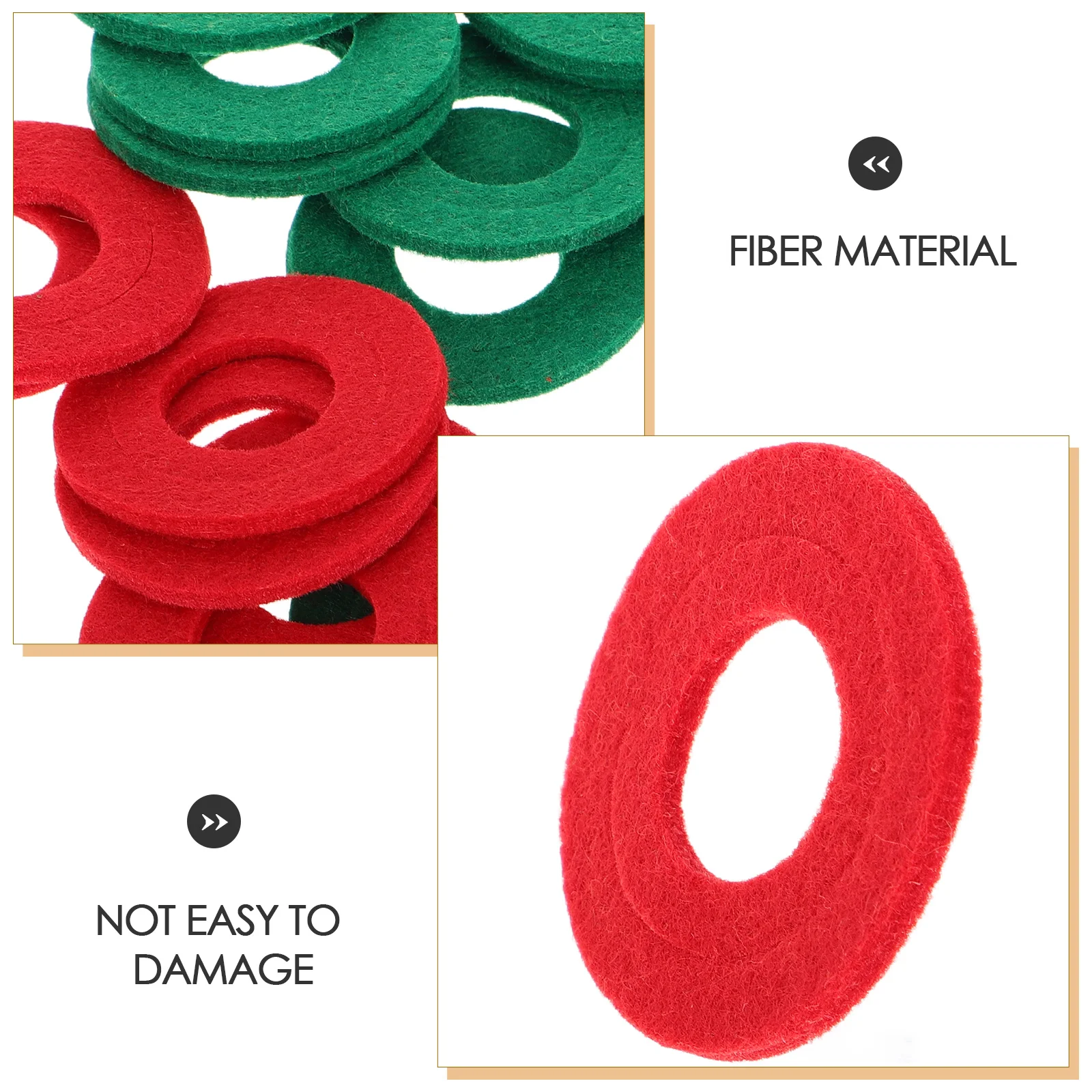 10 คู่ปะเก็นป้องกันล้างรถ Cones Kit Protector เชื่อมต่อไฟฟ้าทําความสะอาด Fiber Felt Washers